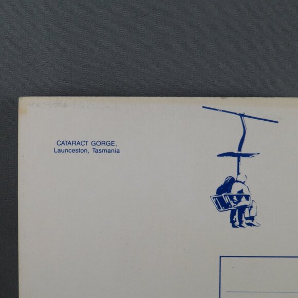 Vintage Postcard - Cataract Gorge Tasmania - Unbranded - Picture 2 of 4